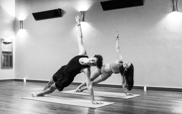 half moon yoga